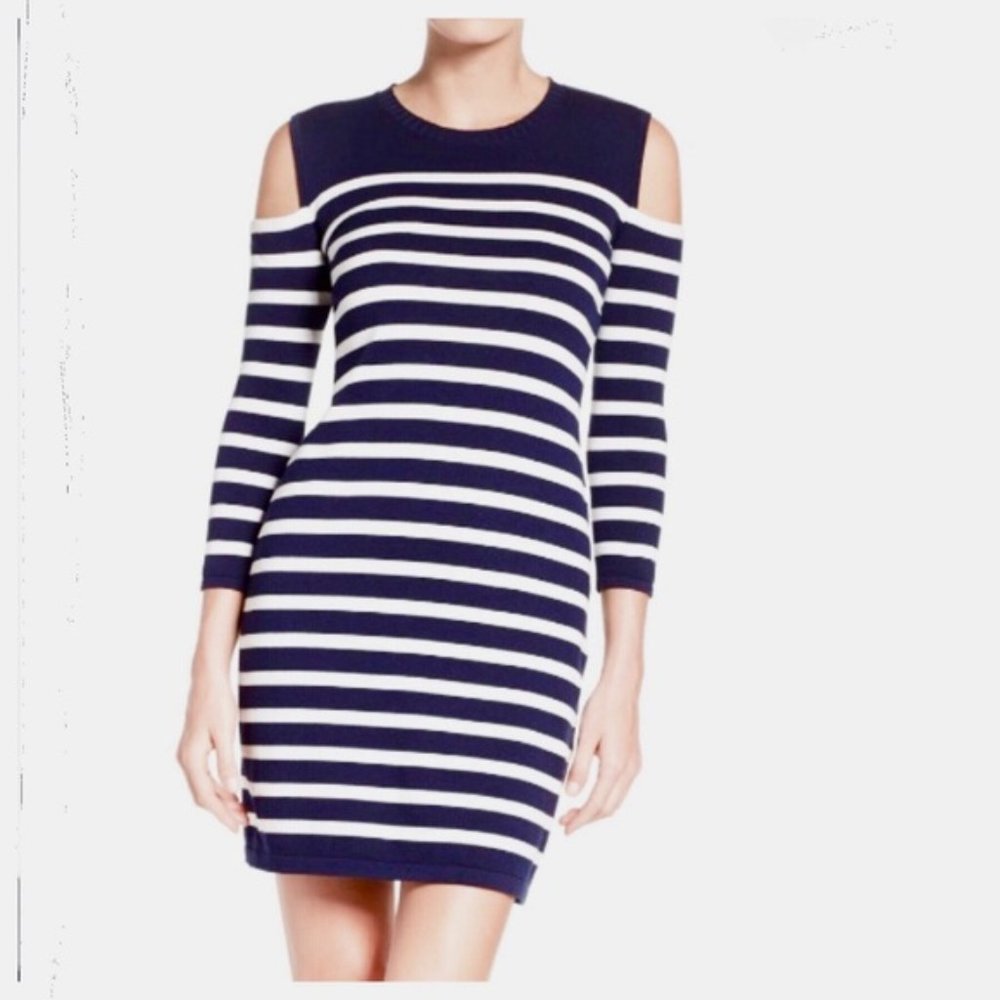 Trina Turk Cold Shoulder sweater dress sz xs